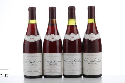 CHAMBERTIN 1988 - Tortochot - 4 Bottles