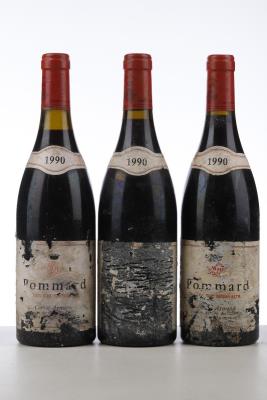 POMMARD CLOS DES EPENEAUX 1990 - Comte Armand - 3 Bottles