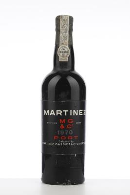 MARTINEZ VINTAGE PORT 1970 - Martinez Gassiot - 1 Bottle