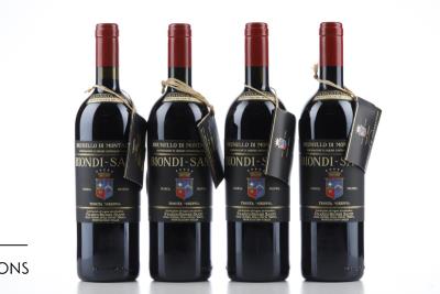 BRUNELLO DI MONTALCINO IL GREPPO 1998 - Biondi Santi - 4 Bottles