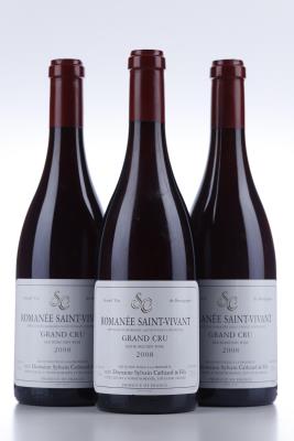 ROMANEE ST VIVANT 2008 - Sylvain Cathiard - 3 Bottles