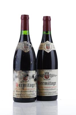 HERMITAGE ROUGE 1991 - Jean Louis Chave - 2 Bottles