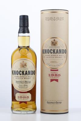 KNOCKANDO 1985 Justerini & Brooks - Bottled 2000  - Alc. 43% 1 bottle