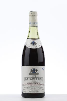 LA ROMANEE 1978 - Comte Liger Belair - Bouchard - 1 Bottle