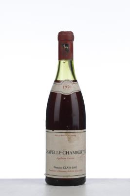 CHAPELLE CHAMBERTIN 1970 - Claur Dau - 1 Bottle