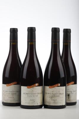 MOREY ST DENIS CLOS SORBE 2009 - David Duband - 4 Bottles