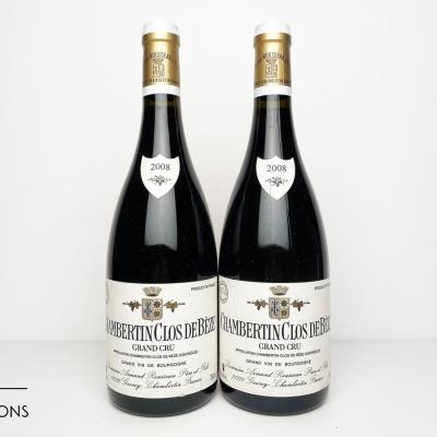 CHAMBERTIN CLOS DE BEZE 2008 - Armand Rousseau - 2 Bottles