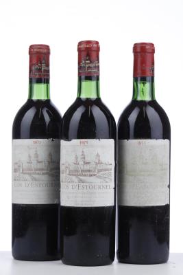 COS D'ESTOURNEL 1971 - Mc - 3 Bottles