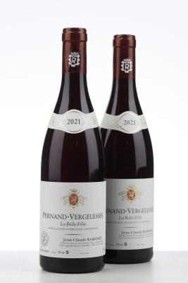PERNAND VERGELESSES ROUGE LES BELLES FILLES 2021 - Ramonet - 2 Bottles