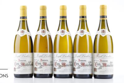 BEAUNE CLOS DES MOUCHES BLANC 1996 - Joseph Drouhin - 10 Bottles