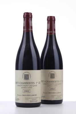 GEVREY CHAMBERTIN LAVAUX ST JACQUES 2002 - Drouhin Laroze - 2 Bottles