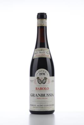 BAROLO RISERVA SPECIALE GRANBUSSIA BRICCO COLONNELLO 1970 - Aldo Conterno - 1 Bottle