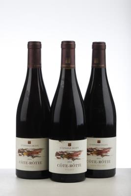 COTE ROTIE MON VILLAGE 2*2014 + 1*2016   - Stephane Ogier - 3 Bottles