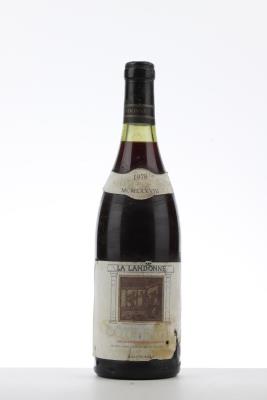 COTE ROTIE LA LANDONNE 1978 - Guigal - 1 Bottle