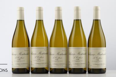 PULIGNY MONTRACHET LE CAILLERET 1996 - Domaine de Montille - 9 Bottles