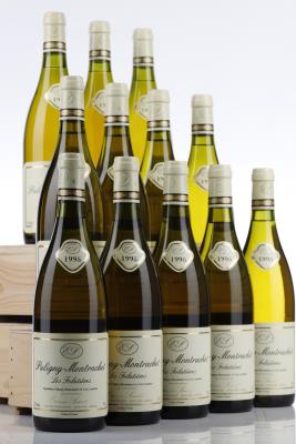 PULIGNY MONTRACHET LES FOLATIERES 1995 - Etienne Sauzet - 12 Bottles