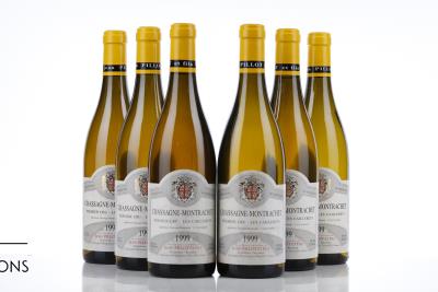CHASSAGNE MONTRACHET BLANC LES CAILLERETS 1999 - Jean Pillot - 6 Bottles