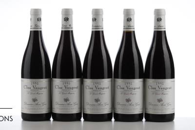 CLOS VOUGEOT LE GRAND MAUPERTUI 1995 - Anne Gros - 10 Bottles