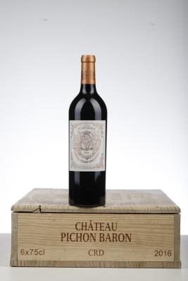 PICHON BARON 2016 - Mc - 4 Bottles - Owc 6