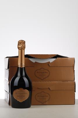 LAURENT PERRIER GRANDE CUVEE ALEXANDRA ROSE 2004 - Laurent Perrier - 6 Bottles - Oc 3