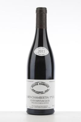 GEVREY CHAMBERTIN CLOS ST JACQUES 2015 - Sylvie Esmonin - 1 Bottle