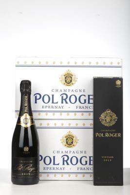 POL ROGER VINTAGE BRUT 2015 - Pol Roger - 12 Bottles - Oc 6