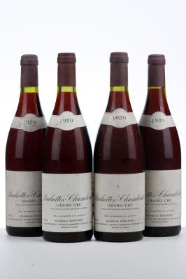 RUCHOTTES CHAMBERTIN 1989 - Frederic Esmonin - 4 Bottles