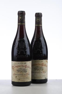 CHATEAUNEUF DU PAPE 1998 - Domaine du Caillou - 2 Bottles