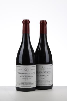 VOSNE ROMANEE AUX MALCONSORTS 2005 - Sylvain Cathiard - 2 Bottles
