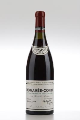 ROMANEE CONTI 1992 - Domaine de la Romanee Conti - 1 Bottle