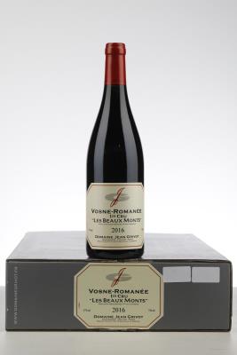 VOSNE ROMANEE LES BEAUX MONTS 2016 - Jean Grivot - 6 Bottles - Oc 6