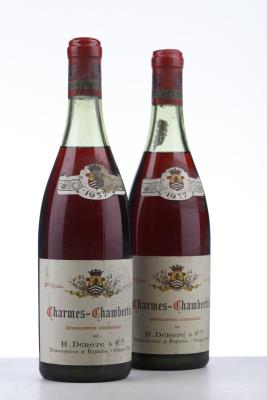 CHARMES CHAMBERTIN 1957 - Deroye - 2 Bottles