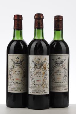 MARQUIS D'ALESME BECKER 1982 - Mc - 3 Bottles