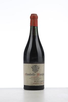 CHAMBOLLE MUSIGNY CHARMES 1967 - Mme Vve A Clerget - 1 Bottle