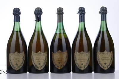 DOM PERIGNON 1955 - Moet et Chandon - 5 Bottles