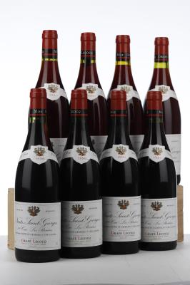 NUITS ST GEORGES LES PERRIERES 1990 - Grafe Lecocq - 8 Bottles
