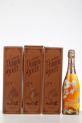 PERRIER JOUET BELLE EPOQUE ROSE 1985 - Perrier Jouet - 3 Bottles - Oc 1