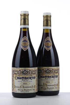 CHAMBERTIN 2004 - Armand Rousseau - 2 Bottles