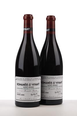 ROMANEE ST VIVANT 2009 - Domaine de la Romanee Conti - 2 Bottles