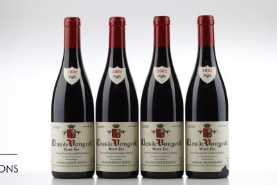 CLOS VOUGEOT 2002 - Denis Mortet - 4 Bottles
