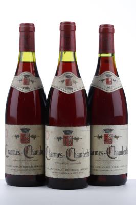 CHARMES CHAMBERTIN 1986 - Armand Rousseau - 3 Bottles
