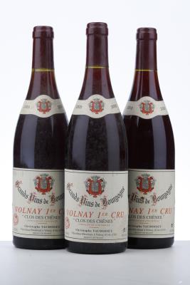 VOLNAY CLOS DES CHENES 2000 - Christophe Vaudoisey - 3 Bottles