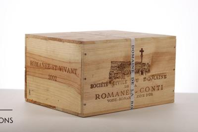 ROMANEE ST VIVANT 2002 - Domaine de la Romanee Conti - 6 Bottles - Owc 6