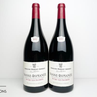 VOSNE ROMANEE LES SUCHOTS 2005 - Arnoux Lachaux - 2 Magnums