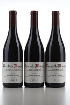 CHAMBOLLE MUSIGNY LES CRAS 2014 - Georges Roumier - 3 Bottles