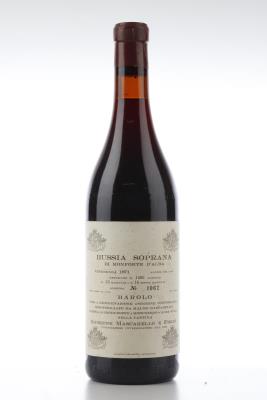 BAROLO BUSSIA SOPRANA 1971 - Giuseppe Mascarello  - 1 Bottle