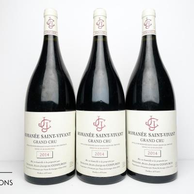 ROMANEE ST VIVANT 2014 - Jean Jacques Confuron - 3 Magnums