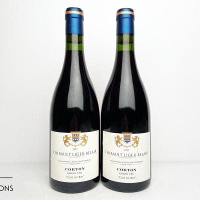CORTON CLOS DU ROI 2017 - Thibault Liger Belair - 2 Bottles
