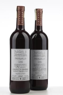 BAROLO PAIAGALLO 2016 - Canonica - 2 Bottles