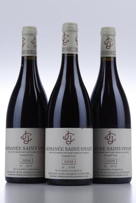 ROMANEE ST VIVANT 2008 - Jean Jacques Confuron - 3 Bottles